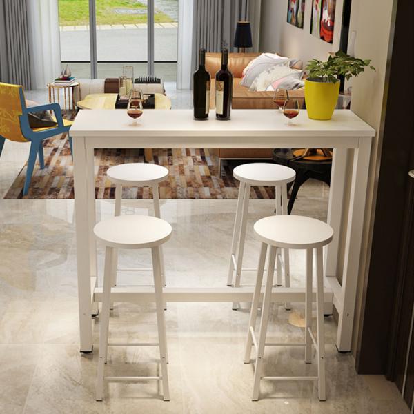 Großhandel B2B Schmaler Salontisch Bartisch Stehtisch Hoher Tisch Barhocker